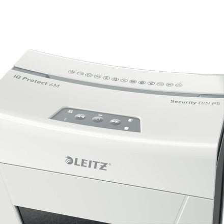 EAN 4002432127207 - Leitz 80950000 triturador de papel Microcorte 55 dB Gris, Blanco imagen 10