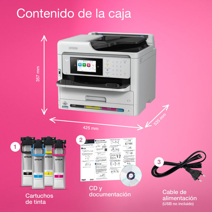 EAN 8715946703503 - Epson WorkForce Pro WF-C5890DWF Inyección de tinta A4 4800 x 1200 DPI 34 ppm Wifi imagen 13