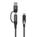 EAN 5715063076040 - Vivolink PROUSBCMM1.5ADP cable USB USB 3.2 Gen 2 (3.1 Gen 2) 1,5 m USB C Negro imagen 1