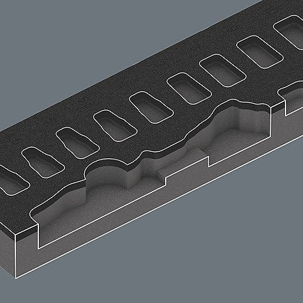 EAN 4013288225139 - Wera 05150110001 llave de carraca 37 pieza(s) Negro, Verde imagen 2