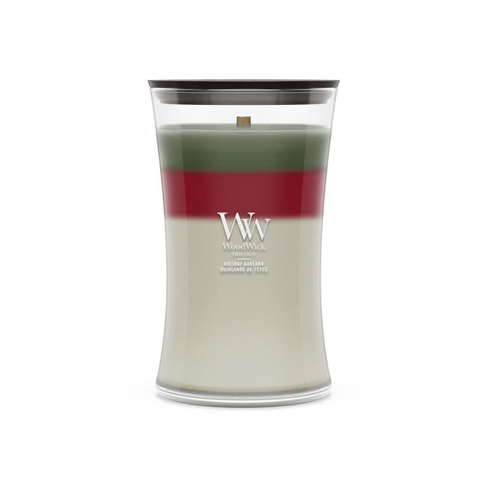 Swieca Srednia Holiday Garland Woodwick