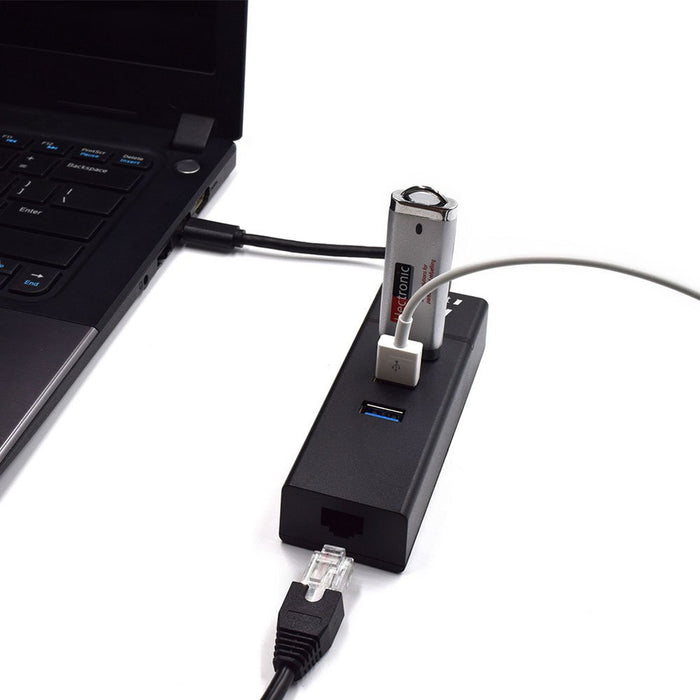 EAN 8054392619021 - Ewent EW1141 base para portátil y replicador de puertos USB 3.2 Gen 1 (3.1 Gen 1) Type-C Negro imagen 3