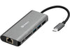 EAN 5705730136184 - Sandberg 136-18 base para portátil y replicador de puertos USB 3.2 Gen 1 (3.1 Gen 1) Type-C Gris imagen 1