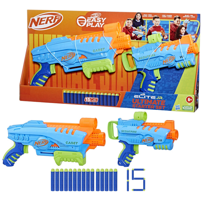 Pistola Hasbro Nerf Elite Junior Ultimate Starter Set, F6369eu4