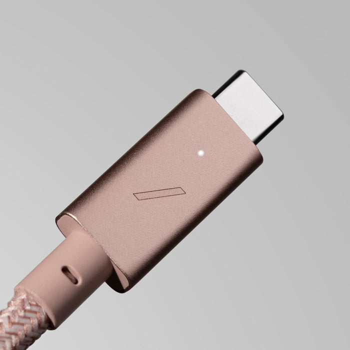 Native Union Belt Cable Usb-C To Usb-C Pro 2,4m Rose