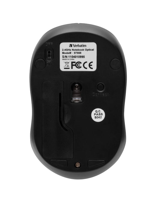 EAN 0023942490456 - Verbatim Go Nano ratón Oficina Ambidextro RF inalámbrico 1600 DPI imagen 7