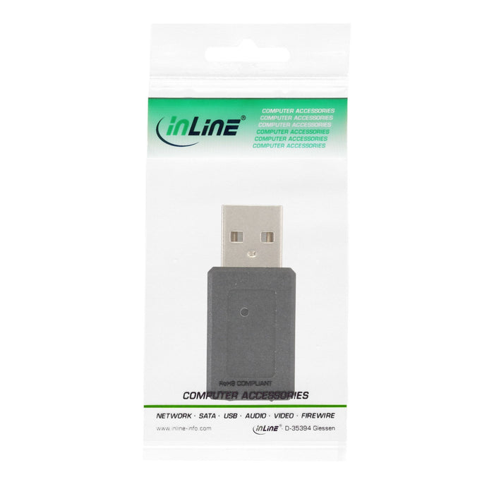 Adaptador Inline Usb 2.0 A Macho A Mini Hembra De 5 Pines