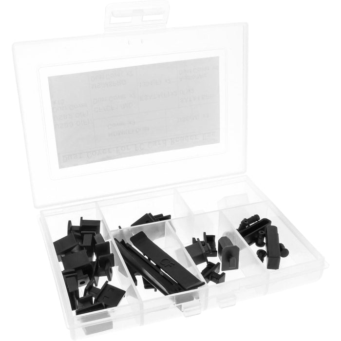 Juego De Cubiertas Antipolvo Inline Para Panel Frontal Y Lector De Tarjetas 30 Uds.