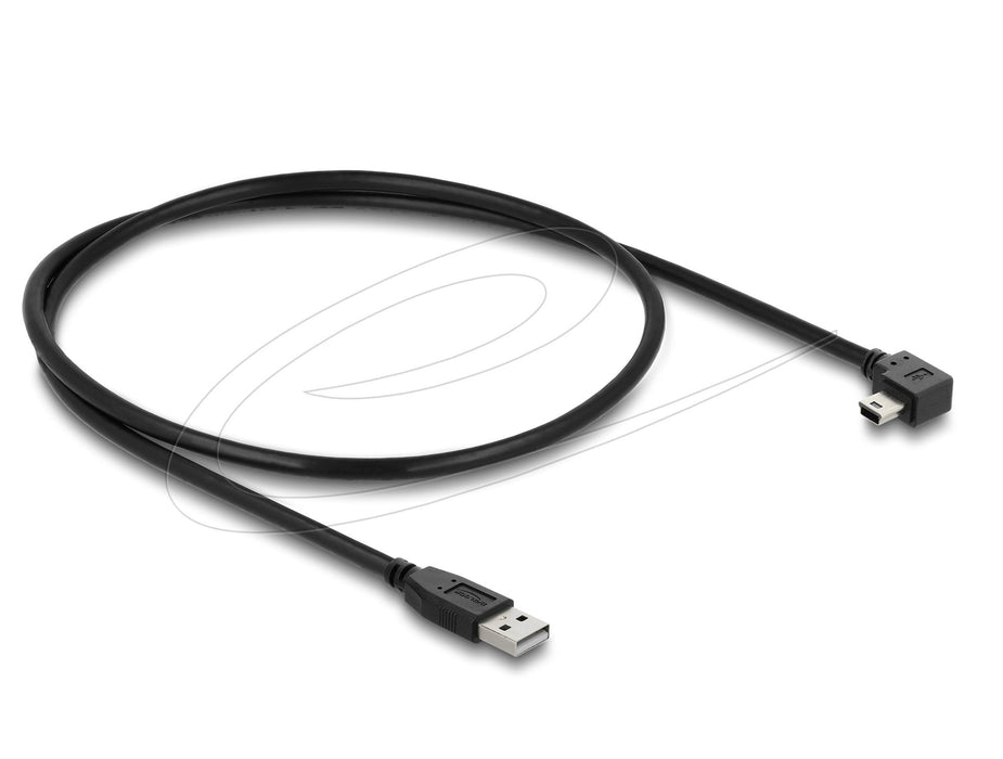 Delock Usb 2.0 Cable Typ-A Macho A Typ Mini-B Macho Rechts Angular 0,5 M