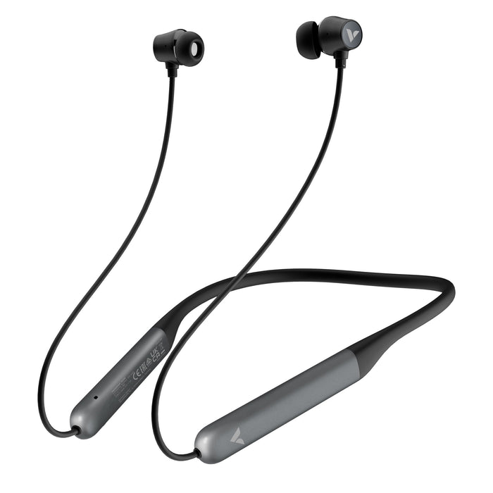 Trusound Anc Neckband  Earbuds, Black