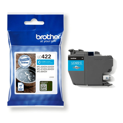 EAN 4977766815550 - Brother LC422C cartucho de tinta 1 pieza(s) Original Cian imagen 2