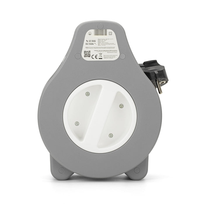 Cable De Extensión Montis Home Con Enrollador Usb De 10 M Mt 188 2 Salidas Ac