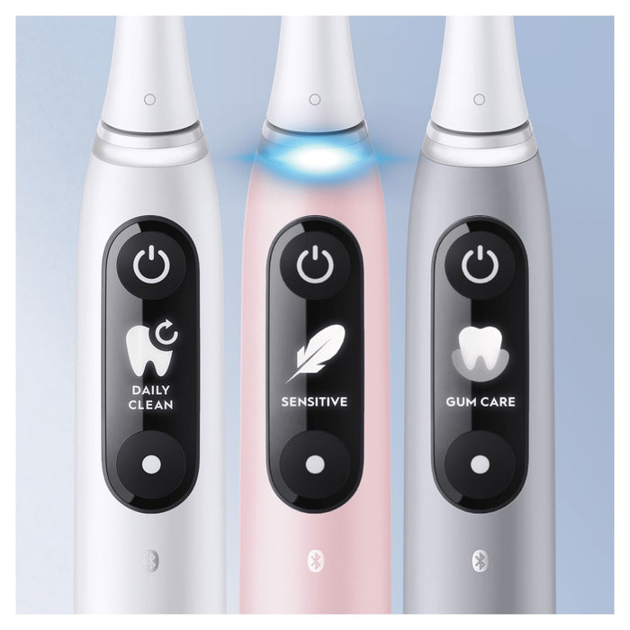 EAN 4210201427384 - Oral-B iO 6S Adulto Cepillo dental vibratorio Rosa, Blanco imagen 5