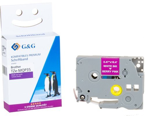 G&G Schriftband Compatible Con Brother Tze-Mqp35