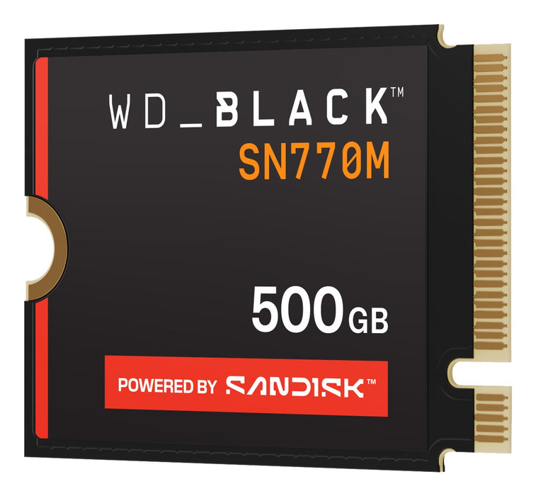 EAN 0718037902975 - SanDisk Black WD_BLACK SN770M NVMe 500 GB M.2 PCI Express 4.0 TLC 3D NAND imagen 3