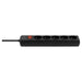 EAN 5905106070085 - Savio LZ-18 base múltiple 5 m 5 salidas AC Interior Negro imagen 5
