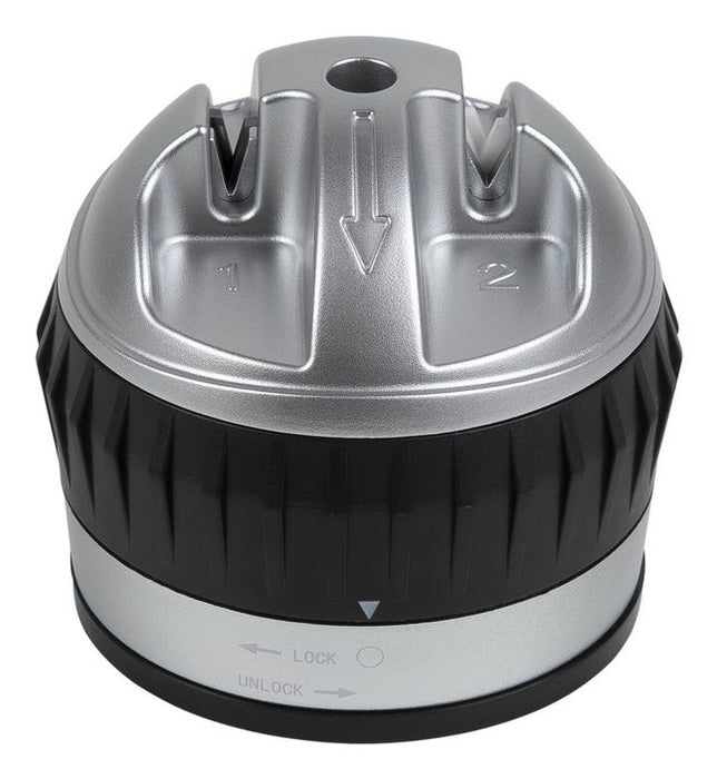 EAN 4260403577240 - Resto Kitchenware 95220 afilador de cuchillo Afilador de cuchillos de discos Negro, Plata imagen 2