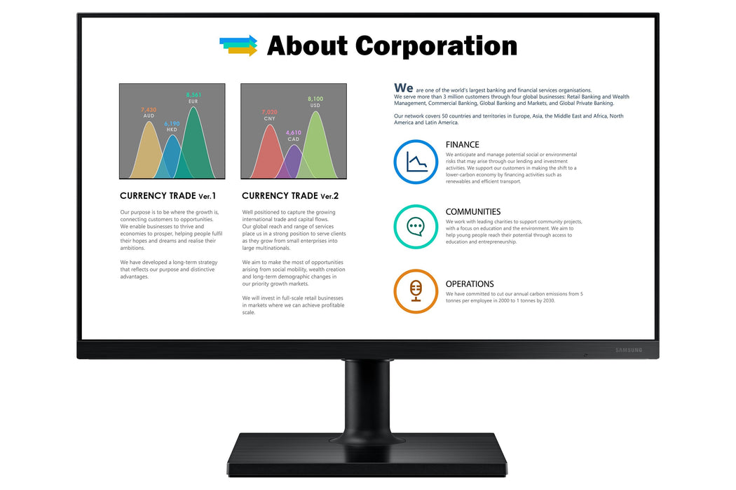 Monitor Samsung F24t450fqr 61 Cm (24") 1920 X 1080 Pixeles Negro Samsung Monitor Lf24t450fqrxen 24"