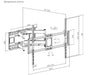 EAN 8716309130417 - Gembird WM-120ST-01 soporte para TV 3,05 m (120") Negro imagen 2