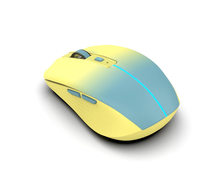 EAN 8681949014093 - Inca IWM-511RS ratón Oficina mano derecha RF Wireless + Bluetooth + USB Type-C Óptico 1600 DPI imagen 4
