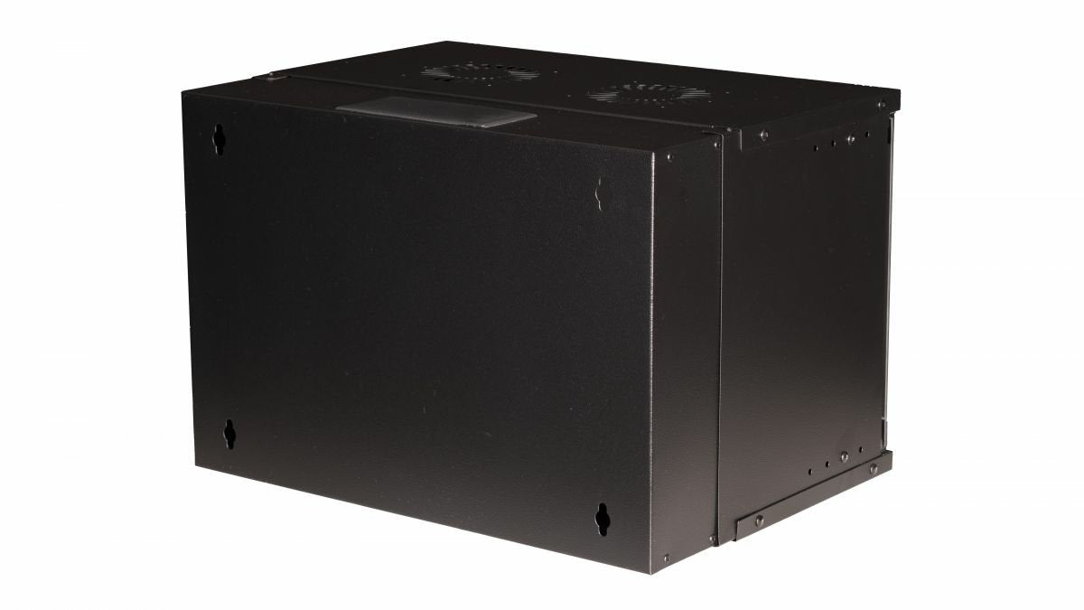Equip 19" Wandgehäuse Glastür Eco 540x400mm 7u Schwarz