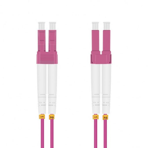 EAN 4005938048076 - Helos 204807 Cable de fibra óptica e InfiniBand 1,5 m LC Violeta imagen 1
