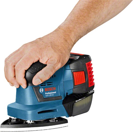 EAN 3165140871662 - Bosch GSS 18V-10 lijadora portátil imagen 2