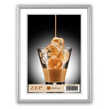 EAN 8020912018032 - ZEP AL1S5 marco Expositor de pie retroiluminado Plata imagen 1