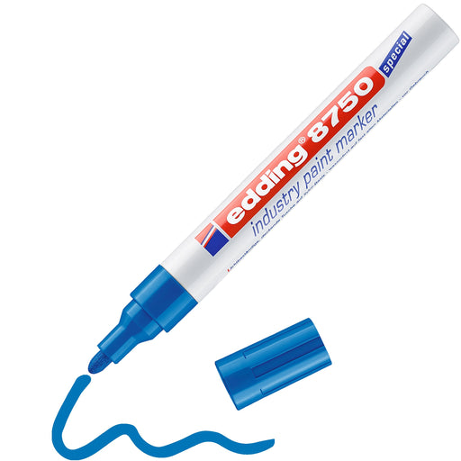 EAN 4004764103812 - Edding 8750 marcador 1 pieza(s) Azul imagen 1