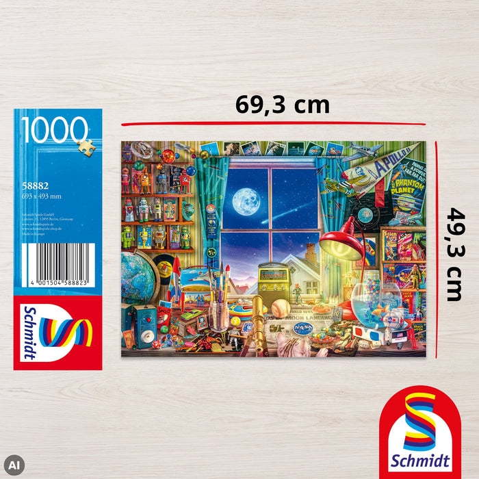 EAN 4001504588823 - Schmidt® Spiele 58882 puzzle Puzzle rompecabezas 1000 pieza(s) Paisaje imagen 2