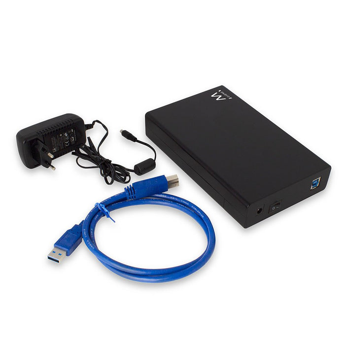 EAN 8054392610998 - Ewent EW7056 caja para disco duro externo Caja de disco duro (HDD) Negro 3.5" imagen 3