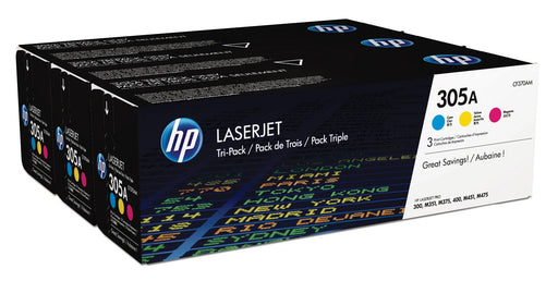 EAN 0887111403049 - HP 305A 3-pack Cyan/Magenta/Yellow Original LaserJet Toner Cartridges cartucho de tóner 3 pieza(s) Cian,  imagen 2