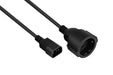 EAN 4066857003218 - Kabelmeister SK1402-S005 cable de transmisión Negro 0,5 m IEC C14 Enchufe tipo F imagen 1