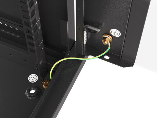 EAN 5901969403237 - Lanberg WF01-6618-10B armario rack 18U Bastidor de pared Negro imagen 5