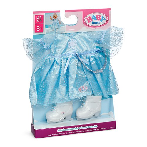 Zapf Creation Baby Born® Set Princesa De Hielo 43cm, Accesorios Para Muñecas 840535