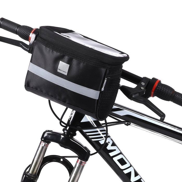 EAN 5907769300516 - Wozinsky WBB12BK Frente Bolsa de bicicletas 2 L Poliéster, PVC Negro imagen 2
