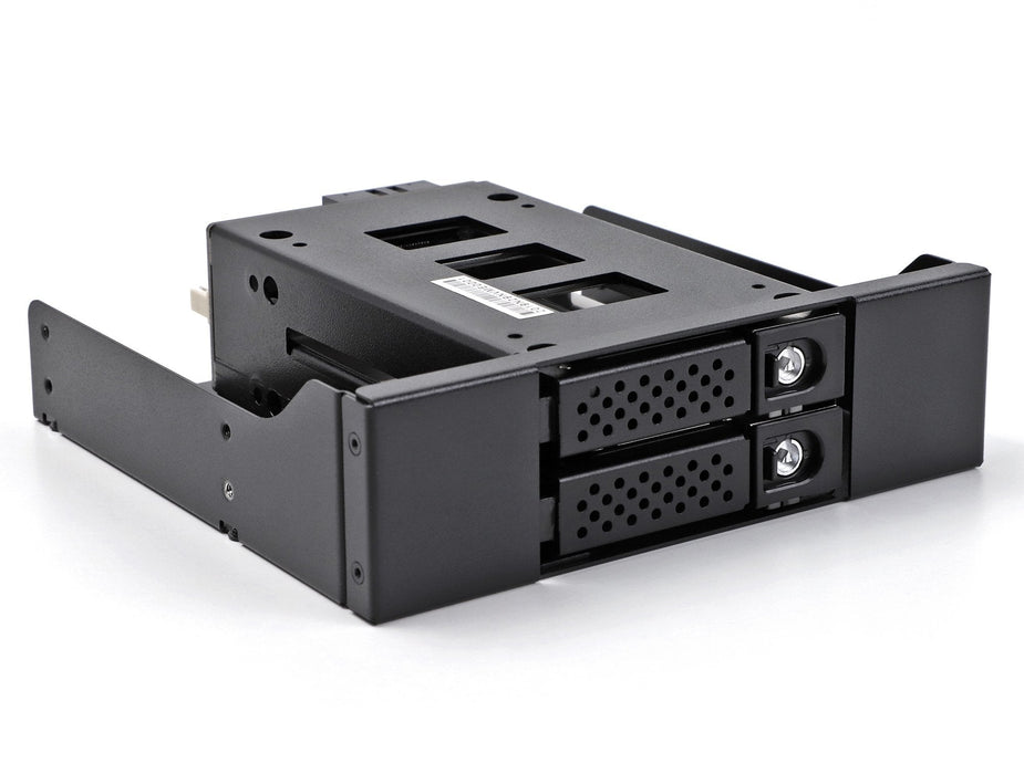 Delock 47011 Panel Bahía Disco Duro 2x 2,5" U.2 Nvme Ssd Con 5.25 Rahmen