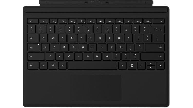 EAN 0889842217179 - Microsoft Surface Pro Signature Type Cover Inglés del Reino Unido Microsoft Cover port Negro imagen 1