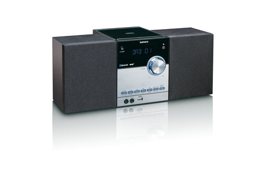 EAN 8711902039532 - Lenco MC-150 sistema estéreo portátil Analógico y digital 22 W DAB, DAB+, FM, PLL Negro, Plata Reproducci imagen 2