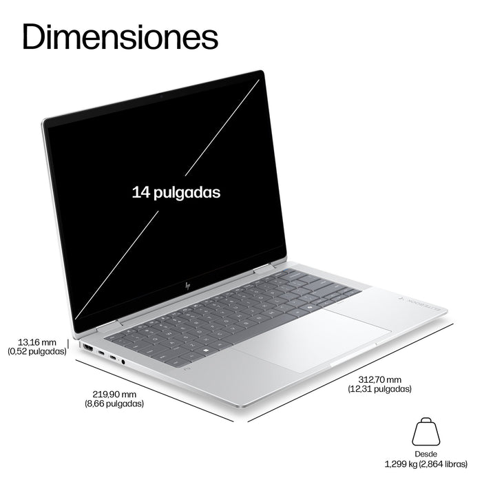 EAN 0821844994351 - HP EliteBook X Flip G2i 14 inch Notebook Next Gen AI PC Wolf Pro Security Edition Copilot+ PC Intel Core  imagen 5