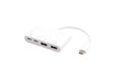 EAN 5704174838180 - eSTUFF ES625002 hub de interfaz USB 3.2 Gen 1 (3.1 Gen 1) Type-C 10000 Mbit/s Blanco imagen 1