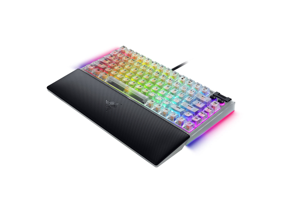 EAN 8887910073834 - Razer BlackWidow V4 75% teclado Juego USB QWERTY Inglés de EE. UU. Blanco imagen 2