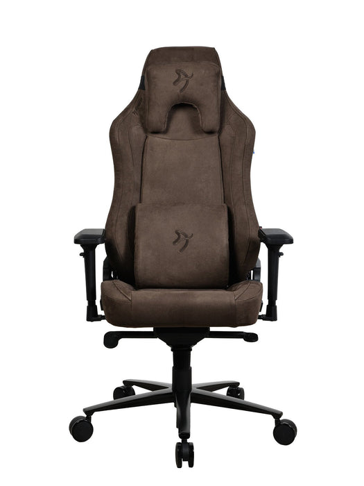 Arozzi Vernazza Supersoft Fabric Gaming Chair - Brown