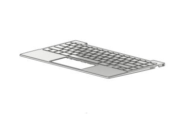 EAN 5715328138704 - HP L96803-BA1 refacción para laptop Teclado imagen 1