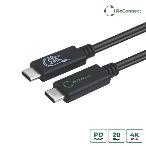 EAN 5715063597200 - Microconnect ECO-USB3.2CC0.25 cable USB USB 3.2 Gen 2x2 0,25 m USB C Negro imagen 1