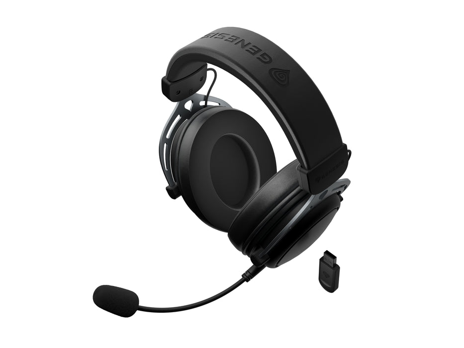 Natec Genesis Wireless Headset Toron 706 With Micrófono Black