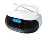 EAN 8429015018947 - Sunstech CRUSM400 Digital 2 W FM, PLL Negro, Blanco Reproducción MP3 imagen 1