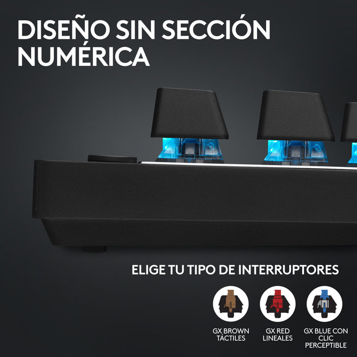 EAN 5099206113398 - Logitech G 920-012129 teclado Juego RF Wireless + Bluetooth QWERTY Español Negro imagen 10