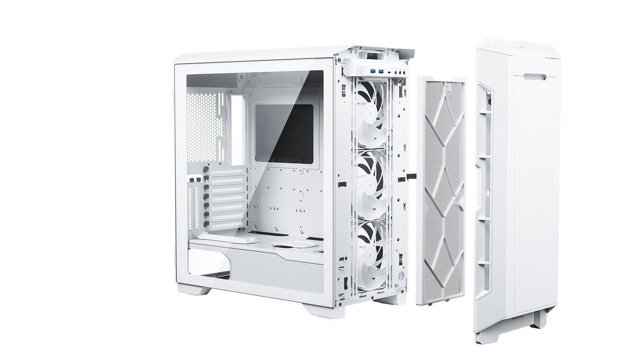 Phanteks Eclipse P600s Silent Midi-Tower, Temperojo Glass - Matt Blanco