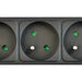 EAN 5901720130174 - Akyga AK-SP-05B limitador de tensión Negro 5 salidas AC 250 V 3 m imagen 2